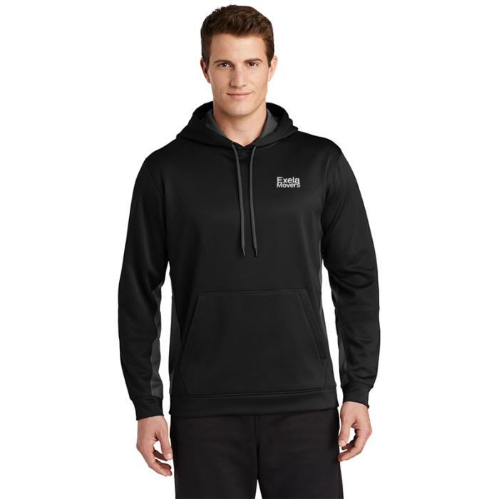 Customized Sport-Tek® Sport-Wick® Fleece Colorblock Hooded Pullovers