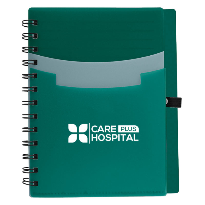 Customized Tri-Pocket Notebooks