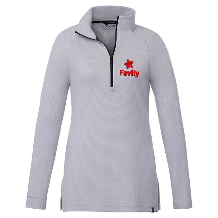 Elevate Custom Printed Women's ASGARD Eco Knit Half Zips