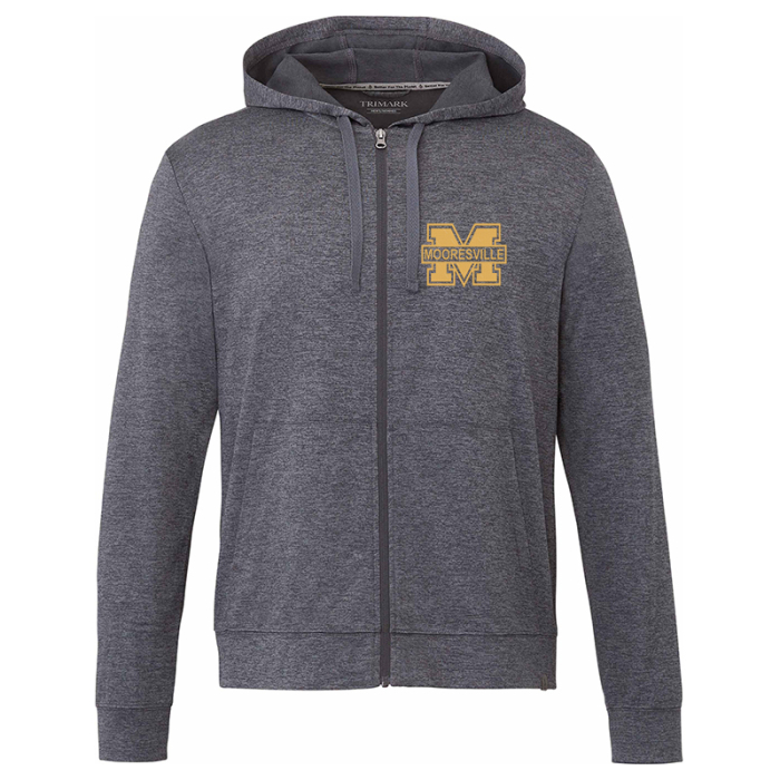 Elevate Customized Men's LAVAR Eco Knit Full Zip Hoodies
