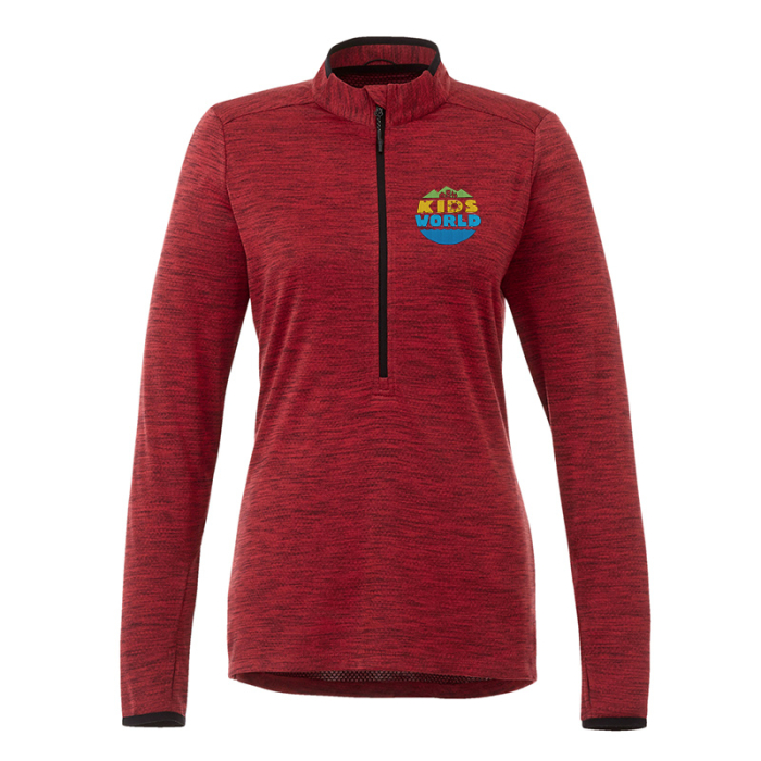 Elevate Customized Women's MATHER Knit Half Zips
