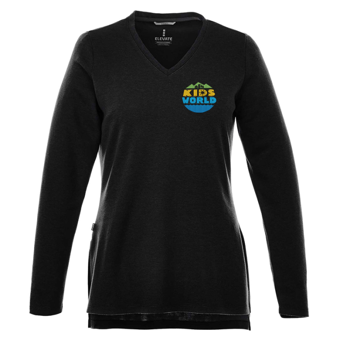 Elevate Personalized Women's BROMLEY Knit V-Neck Sweaters