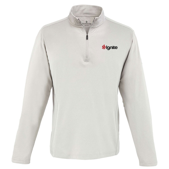 Greatness Wins Promotional Men's Core Tech Quarter Zips