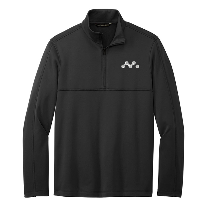 Imprinted Port Authority® Smooth Fleece Quarter Zips