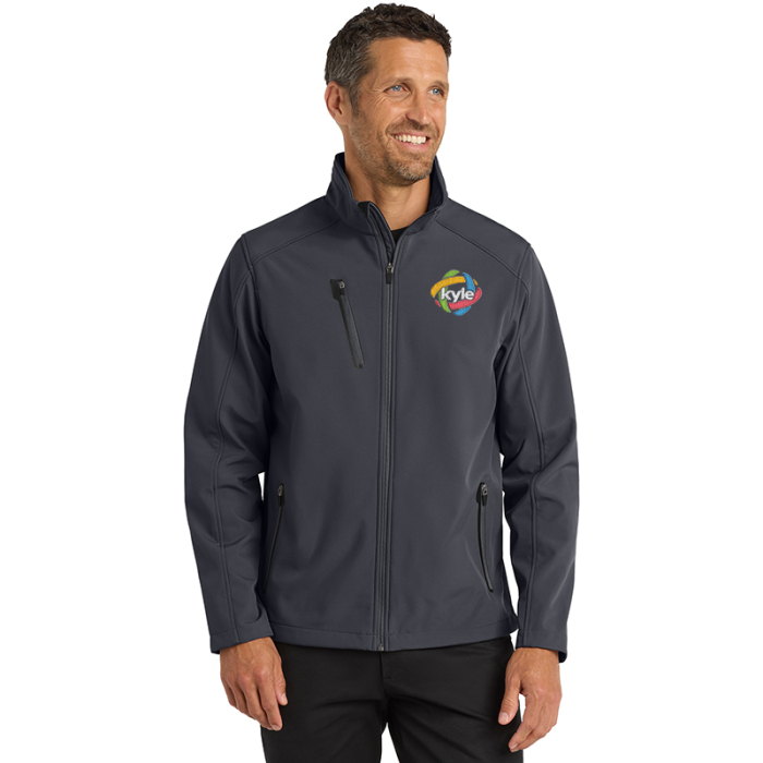 Imprinted Port Authority® Welded Soft Shell Jackets