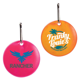 Round Reflective Zipper Pulls