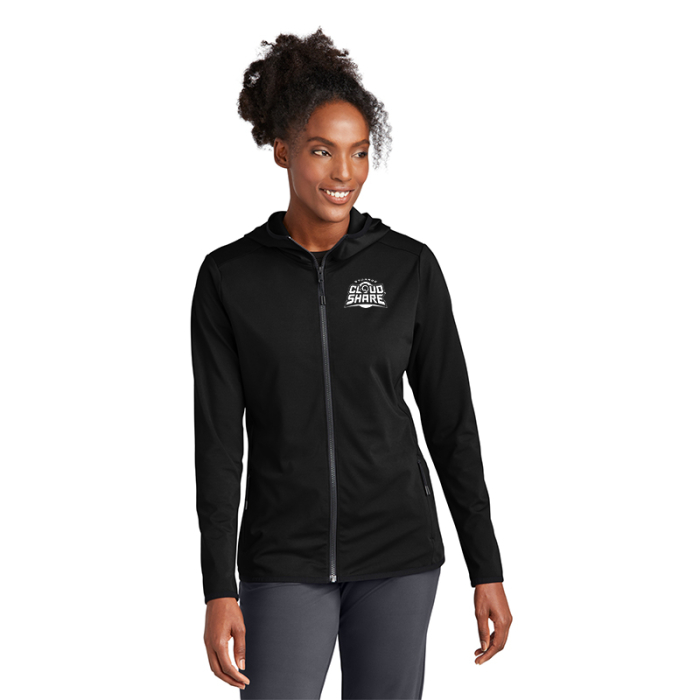 Imprinted Sport-Tek® Women's Circuit Hooded Full-Zips