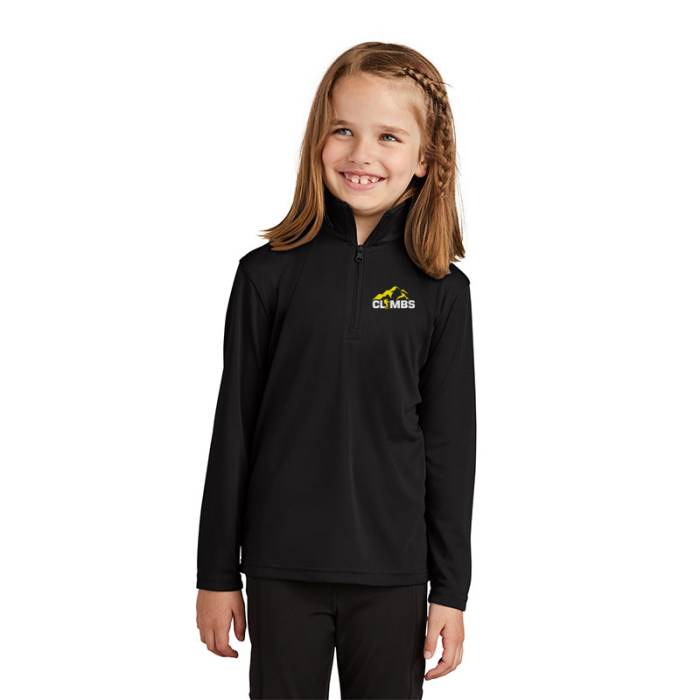 Imprinted Sport-Tek® Youth PosiCharge® Competitor™ Quarter-Zip Pullovers