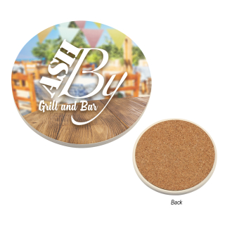 Full Color Round Absorbent Coasters