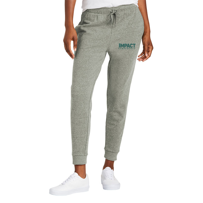 Personalized District® Women's Perfect Tri® Fleece Joggers