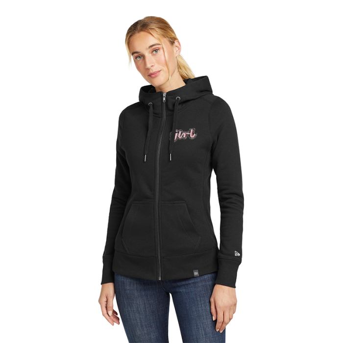 Personalized New Era® Women's French Terry Full-Zip Hoodies