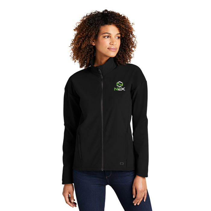 Personalized OGIO® Women's Commuter Full-Zip Soft Shells