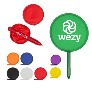 Recycled 3-in-1 Hand Fan Pens