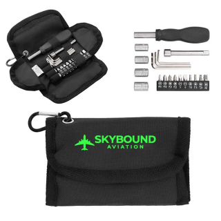 Verto 19-Piece Tool Sets with rPET Case