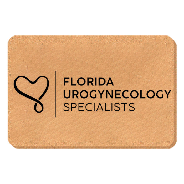 Promotional 4x6 Inch Rectangle Solid Cork Coasters