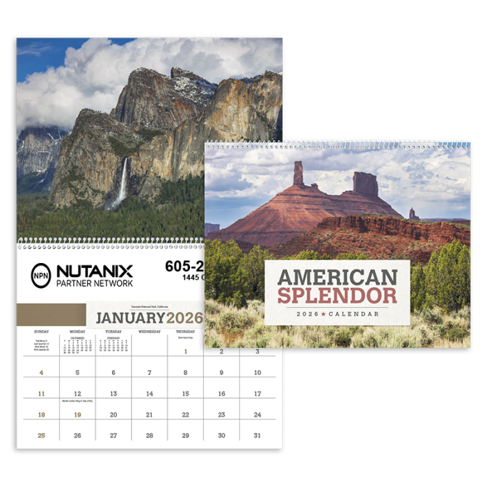 Promotional American Splendor Wall Calendars