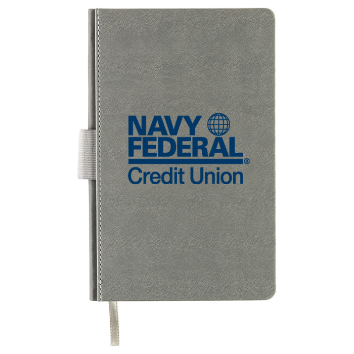 Promotional Chairman Hardcover Textured Journals with Pen Loops