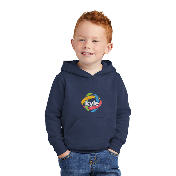 Promotional Port & Company® Toddler Core Fleece Pullover Hooded Sweatshirts