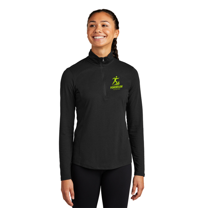 Promotional Sport-Tek® Women's PosiCharge® Tri-Blend Wicking Quarter-Zip Pullovers