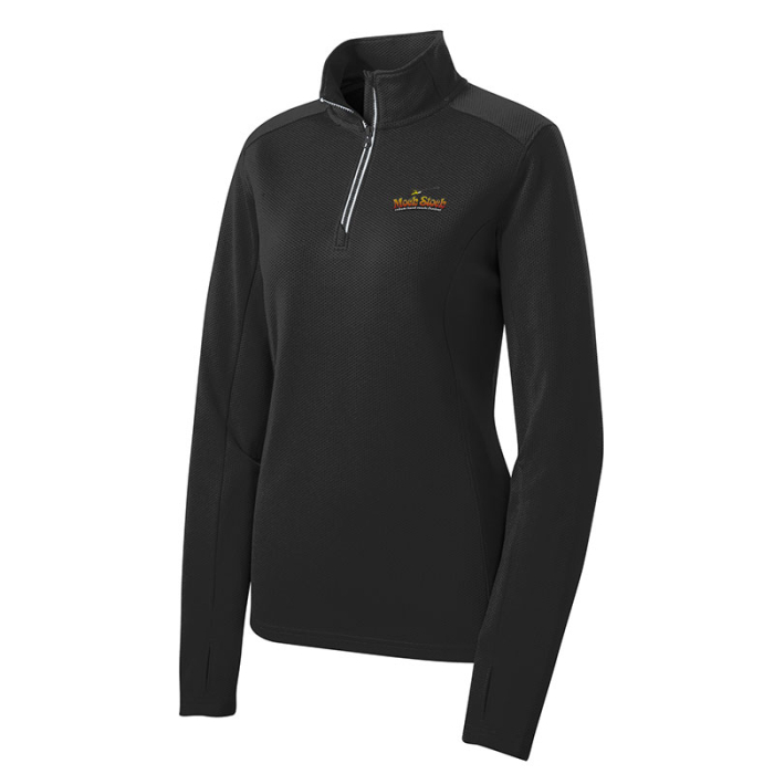 Promotional Sport-Tek® Women's Sport-Wick® Textured Quarter-Zip Pullovers