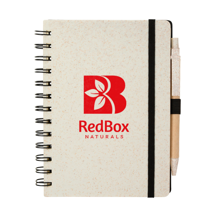 Promotional Venture Junior Wheatstraw Notebooks and Pens