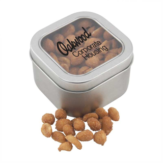Window Tins with Honey Roasted Peanuts