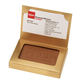 Chocolate Cookie Business Card Boxes