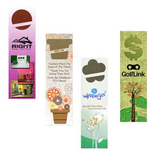 Flower Seed Shape Bookmarks