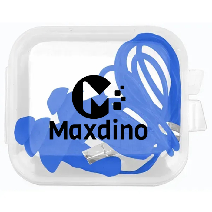 Imprinted Earplugs in Clear Cases with Cord