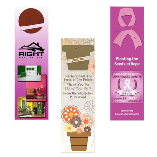 Leaf Seed Shape Bookmarks