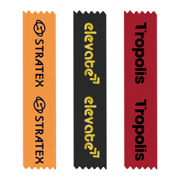 Personalized 1.625x8 Inch Premium Grade Ribbons
